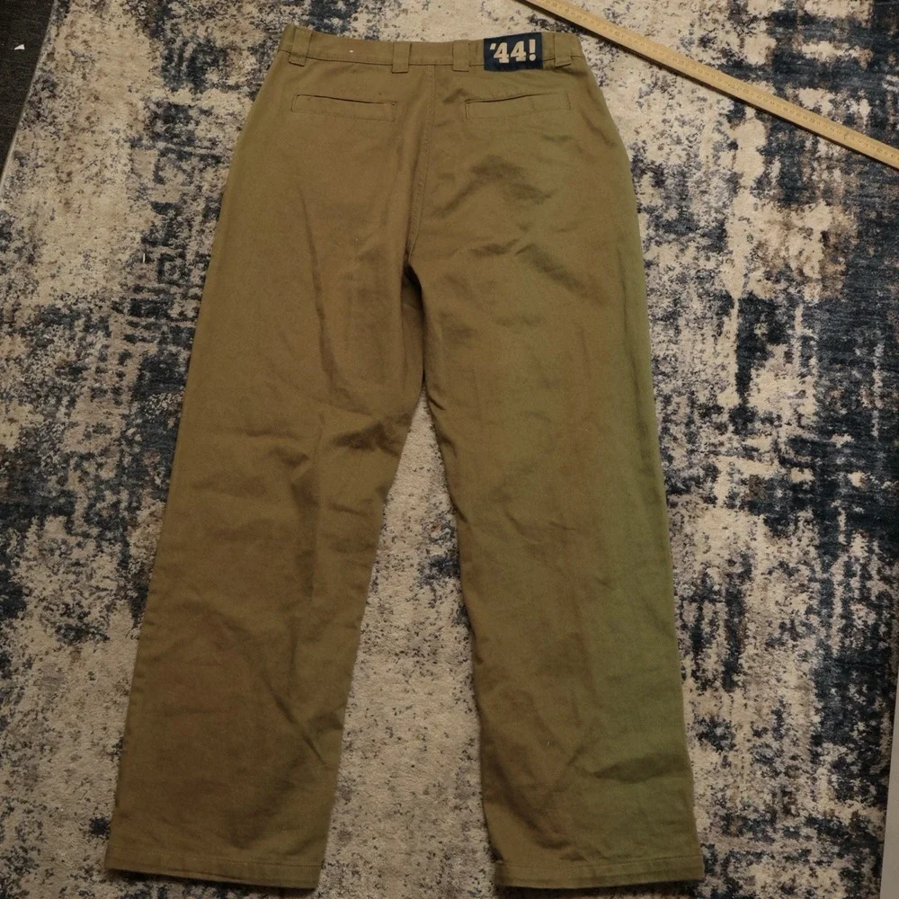 Polar Skate Co. '44! Pants Loose fitting Size Green Discolored